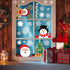 Joy Bang 300 Pcs Christmas Window Clings, Winter Snowflake Stickers, Holiday Decor for Home & Office