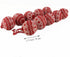 WEWILL 10 PCS Red Knitted Sweater Christmas Ball Ornaments - 2.75" Festival Decorations
