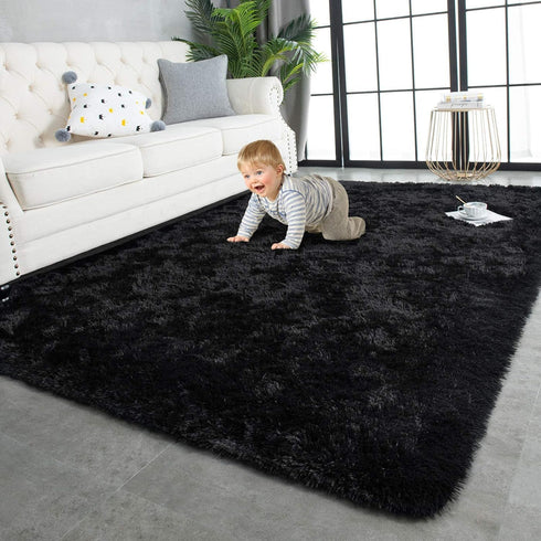 TWINNIS Super Soft Shaggy Rugs Fluffy Carpets,5x7 Feet, Indoor Modern Plush Area Rugs