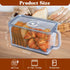 2 Counter, Gifhomfix PCS Bread Box for Homemade Bread Airtight Bread Boxes for Kitchen Time Recording Bread Storage