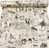 Self-Adhesive Vintage Newspaper Drawer Shelf Liner, 17.7x117 Inches, for Kitchen Bathroom Cabinets and Crafts