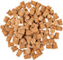 Size #1 Tapered Cork Plugs for Test Tubes, Mini Bottle Stoppers, DIY Crafts, 100 Pack (0.4 x 0.3 x 0.5 In)