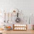 CVHOMEDECO. Wooden Egg Holder, Fresh Egg Collecting Rack for Countertop, Stackable with 24 Eggs, Home Kitchen