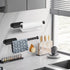 Under Cabinet Wall Mount Paper Towel Holder for Kitchen Towel, Self-Adhesive Bar, SUS304 Stainless Steel 13 inch