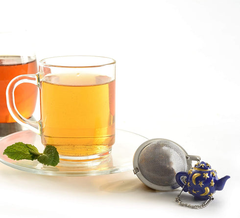 Norpro Stainless Steel 2-Inch Mesh Tea Infuser Ball with Teapot Weight