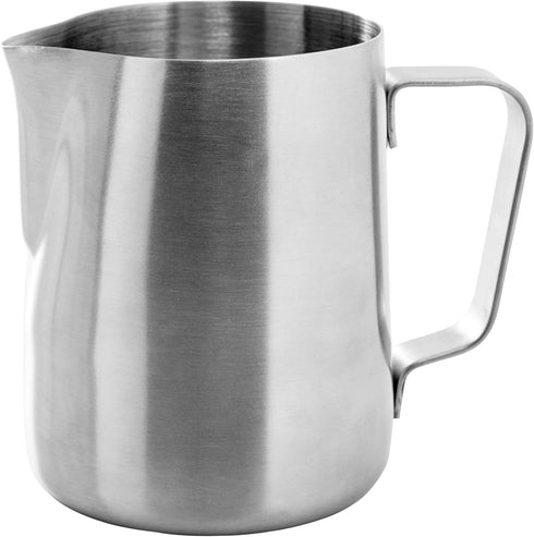 Ozeri Deluxe Milk Frother with 12 oz Frothing Pitcher in Stainless Steel and Extra Whisk Attachment