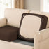 SUBRTEX Couch Cushion Slipcover, Loveseat Stretch Durable Chair Sofa Spandex Elastic Protector for Living Room, Small,