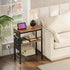 3-Tier BF412UBZ01 HOOBRO End Table with Charging Station, Small Side Table with Magazine Holder, Nightstand Bedside