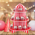 Super Z Outlet 3 Tier Cupcake Foam Stand with Circus Carnival Tent Design for Birthdays, Desserts, Decorations