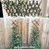 Wooden Lattice Wall-Expandable Plant Garden Trellis for Climbing Plants Outdoor Air Plant Vertical Rack Wall Decor