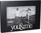 Malden International Designs Expressions You and Me Black Wood Picture Frame, 4x6