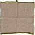 Creative Co-Op Square Cotton Knit Dish Cloth, Set of 2, Multi (DF3785)