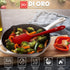 di Oro Living Silicone Spatula Set - 3-piece 600F Heat-Resistant Baking Spoon & Spatulas, Pro Grade Non-stick Rubber