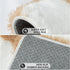 PureCozy 5x8 Checkered Rug for Living Room, Brown and White Modern Shag Rugs Super Soft Washable Indoor Office Fuzzy