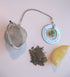 Stainless Steel Tea Infuser Tea Ball with Teapot Charm for Loose Leaf Tea Strainer