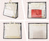 Vercord Clear PVC Handbag Dust-Free Cover, Moistureproof Purse Storage Bag with Handle Zipper for Closet Beige XXL