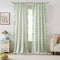 ZJDECOR Buffalo Plaid Ruffled Curtains 84 Inches Length,Rustic Not-See-Through Sheer Curtains,Shabby Chic