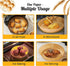 Baker's Signature 240 pcs Air Fryer Liners, Round Disposable Non-Stick Paper Liners for Easy Cleanup