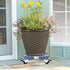 440lbs 15-20 Inch CASIMR Plant Caddy with Wheels, Heavy Duty Capacity Rolling Plant Stand, Adjustable Indoor Outdoor