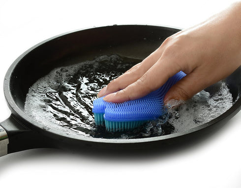 Norpro Silicone Dish Brush for Fish