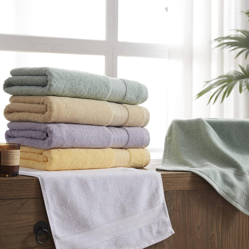 COZYART Set, Sets 6 2 2 2 650 Lavender Luxury Bath Towel Turkish Cotton Hotel Towel Bulk for Bathroom, Thick Bathroom