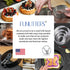 3.5'' Nonstick Egg Rings, Professional Stainless Steel Omelet/Egg Rings for Frying Eggs, Egg Mcmuffins, Mini Pancakes