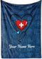 Customized Nurse Blanket - Ships Next Day, Printed in USA - Soft