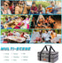 Insulated Lunch Bag, Double Decker Casserole Carrier for Hot or Cold Food, Fits 9"x13" Baking Pan, Gray