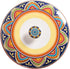 8.9 Inch Bico Tunisian Ceramic Tortilla Warmer, Tortilla Holder with Lid for Taco Bread Pancake for Mexican Night