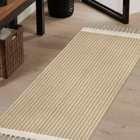 Lahome Boho Bathroom Runner Rug, 2x5 Washable Hallway Rug for Entryway Indoor Door Mat