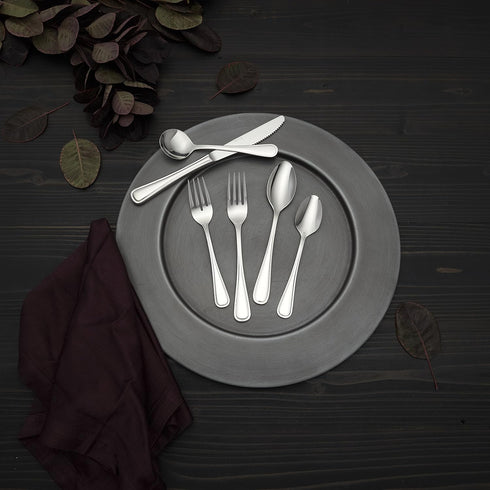 Oneida Foodservice New Rim Teaspoons, 18/10 Stainless Steel, Set of 12