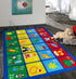 3' 5' Rugshop Kids Alphabet Educational Learning High Traffic Living Room,Bedroom,Kitchen, Home Office Non Slip Area