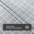 Romanstile 54 x 78 Inch Rectangle Plastic Tablecloth, 100% Waterproof Oil-Proof Heavy Duty Vinyl for Dining