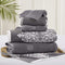 Modern Threads 6 Piece Reversible Yarn Dyed Jacquard Towel Set Artesia Damask