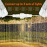 300 8 Twinkle Star LED Curtain String Lights, Modes Plug in Fairy Lights for Bedroom,Wedding,Party,Birthday, Hanging
