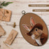 Country 8.6x11.4 inch XBBMGG Western Cowboy Easter Bunny Wall Art Decor, Cowboy Bunny Nursery Oval Wall Hanging Decor