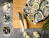 Oyster Shucking Knife and Glove Set - 2pcs Oyster Knife with Level5 Protection Gloves and Kitchen Cloth in Storage Bag