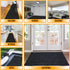 Ottomanson Solid Design Non-Slip Rubberback - 2x6 Indoor/Outdoor Runner Rug for Hallway, Kitchen, Living Room, Garage,