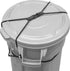 Encased Trash Can Lock for Animals/Raccoons, Heavy Duty Nylon Bungee Cord for Large Outdoor Garbage Lid Lock