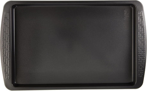 Chicago Metallic Everyday Non-Stick Medium Baking Cookie Sheet. Perfect for making cookies, one-pan meals, roasted vegetables, and more Gray by Chicago Metallic