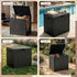 35 EasyUp Gallon Outdoor Storage Box, Outdoor Deck Boxes for Garden Tools Equipment,Cushions and Patio Storage,Lockable
