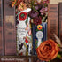 Ceramic Book Vase for Flowers, Home Decor - Cute Bookshelf Decor, Book Lovers Gift - Unique Large Accent