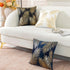 TAOSON Pack 2,Gold Cozy Cozy 18 18 Inches of Pillow Covers Velvet Soft Gold Stamping Leaves Decorative Soft Throw