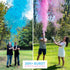 2 2 4 Pack PrimePure Gender Reveal Confetti Cannon - Biodegradable Powder & Heart Shaped Confetti Poppers - Pink