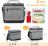 Tirrinia Insulated Lunch Box - Leakproof Lunch Bag for School, Work, Soft Cooler for Office, Picnic, Camping