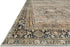 Loloi Layla Collection Accent Rug - Olive/Charcoal 2'-3" x 3'-9", Soft, Durable, Vintage Inspired