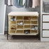 16 Closet Simplify Pair Shoe Rack with Cover | Stackable | Storage & Organization | | Bedroom | Entryway | Beige