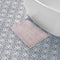 Laura Ashley Butter Chenille Bath Rug, Non Slip Shaggy Bathroom Mat, Absorbent Plush Carpet for Tub and Sink - (17" x