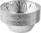 PLASTICPRO 6'' Inch Round Tin Foil Cake Pans, Disposable Aluminum, Freezer & Oven Safe - Pack of 20 for Baking,