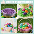 4 4 Supplies(9" 8") JOYIN Pcs Easter Bamboo Baskets Gift Woven Baskets with Handles and Colors Grass Paper Shreds